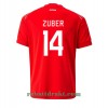 Sveits Steven Zuber 14 Hjemme VM 2022 - Herre Fotballdrakt
